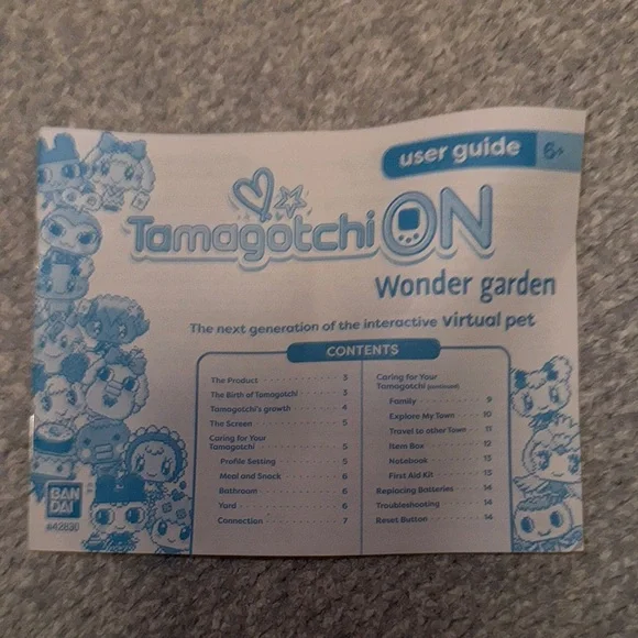 Tamagotchi ON Wonder Garden Virtual Pet - Picture 2 of 6